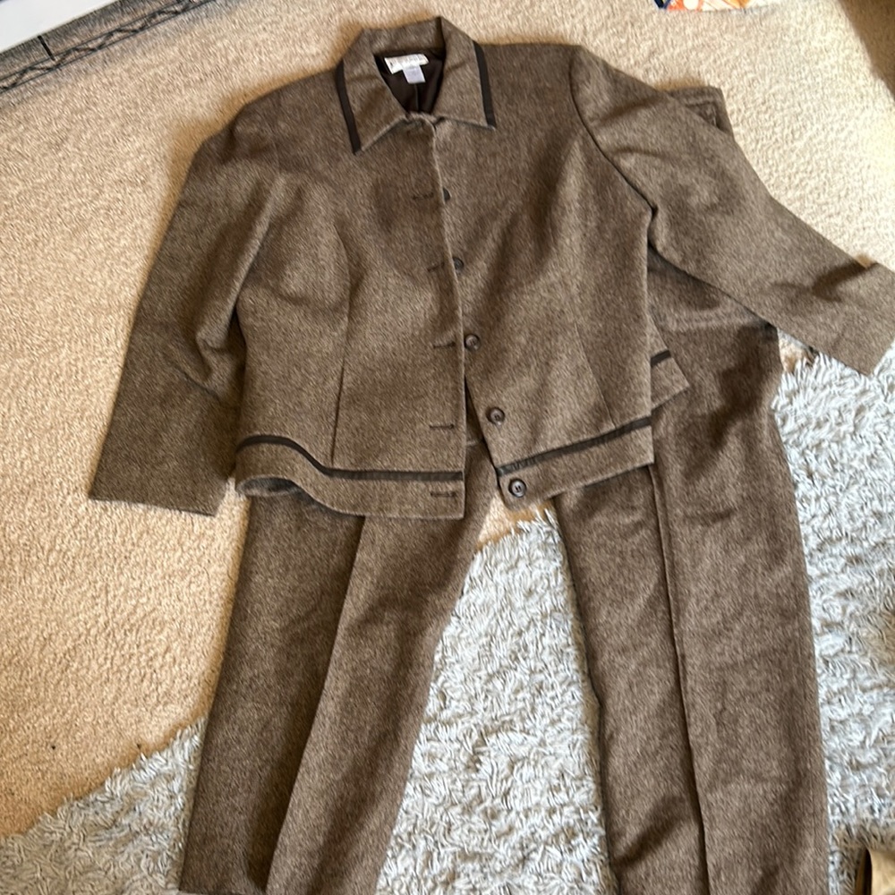 Pendleton 100% Virgin Wool 2 pc Pantsuit